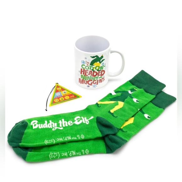 Buddy the efl gift set mug socks ornament new in box christmas movie nwt - Picture 9 of 9